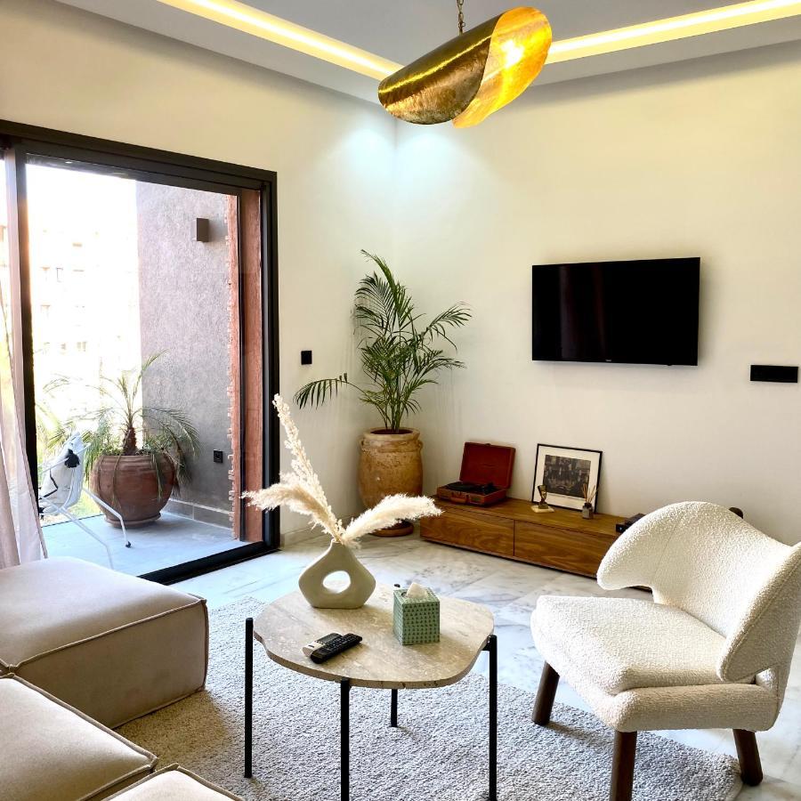 Rooftop Pool, Bright & Cozy Apartment In City Center Marrakesch Exterior foto