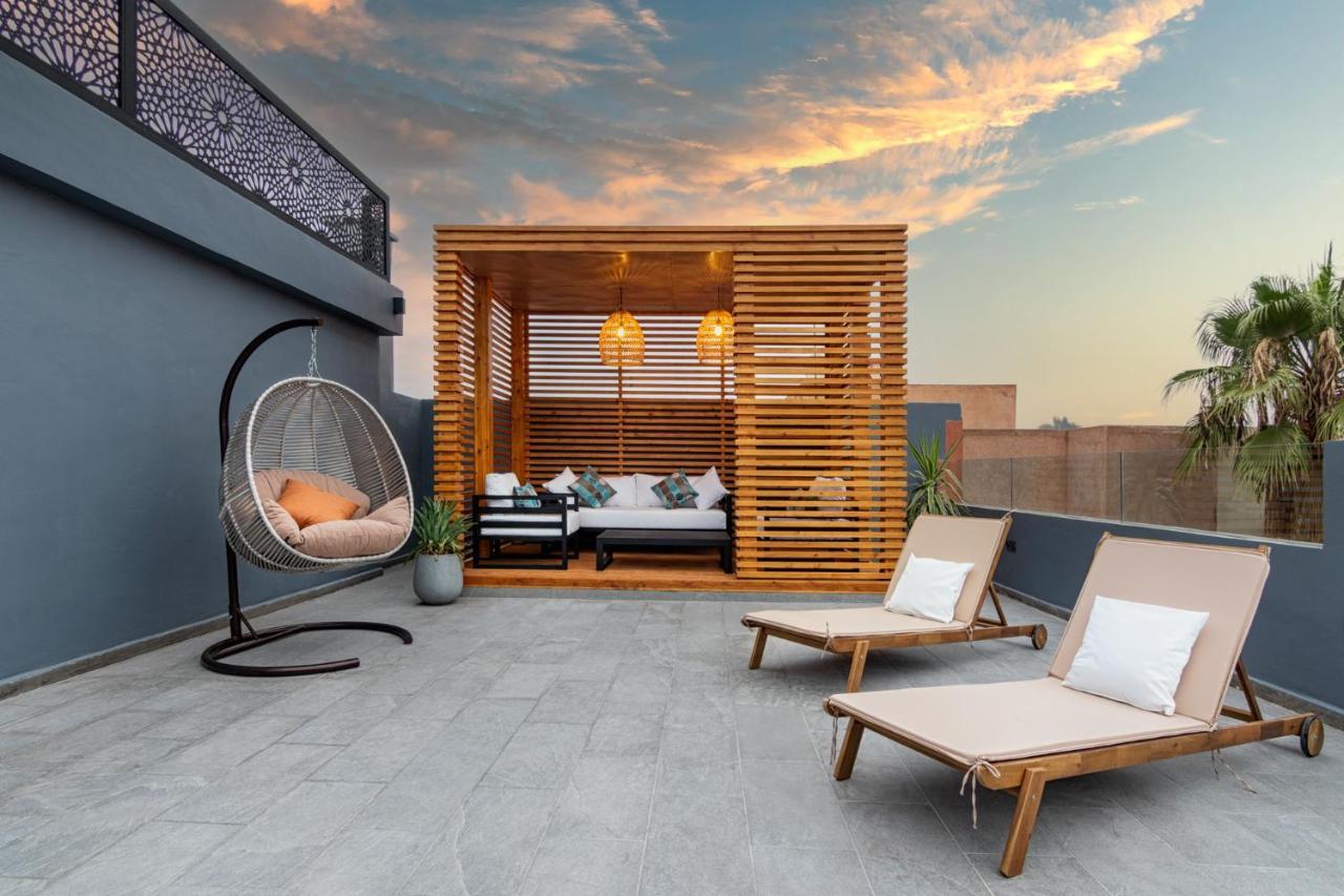 Rooftop Pool, Bright & Cozy Apartment In City Center Marrakesch Exterior foto