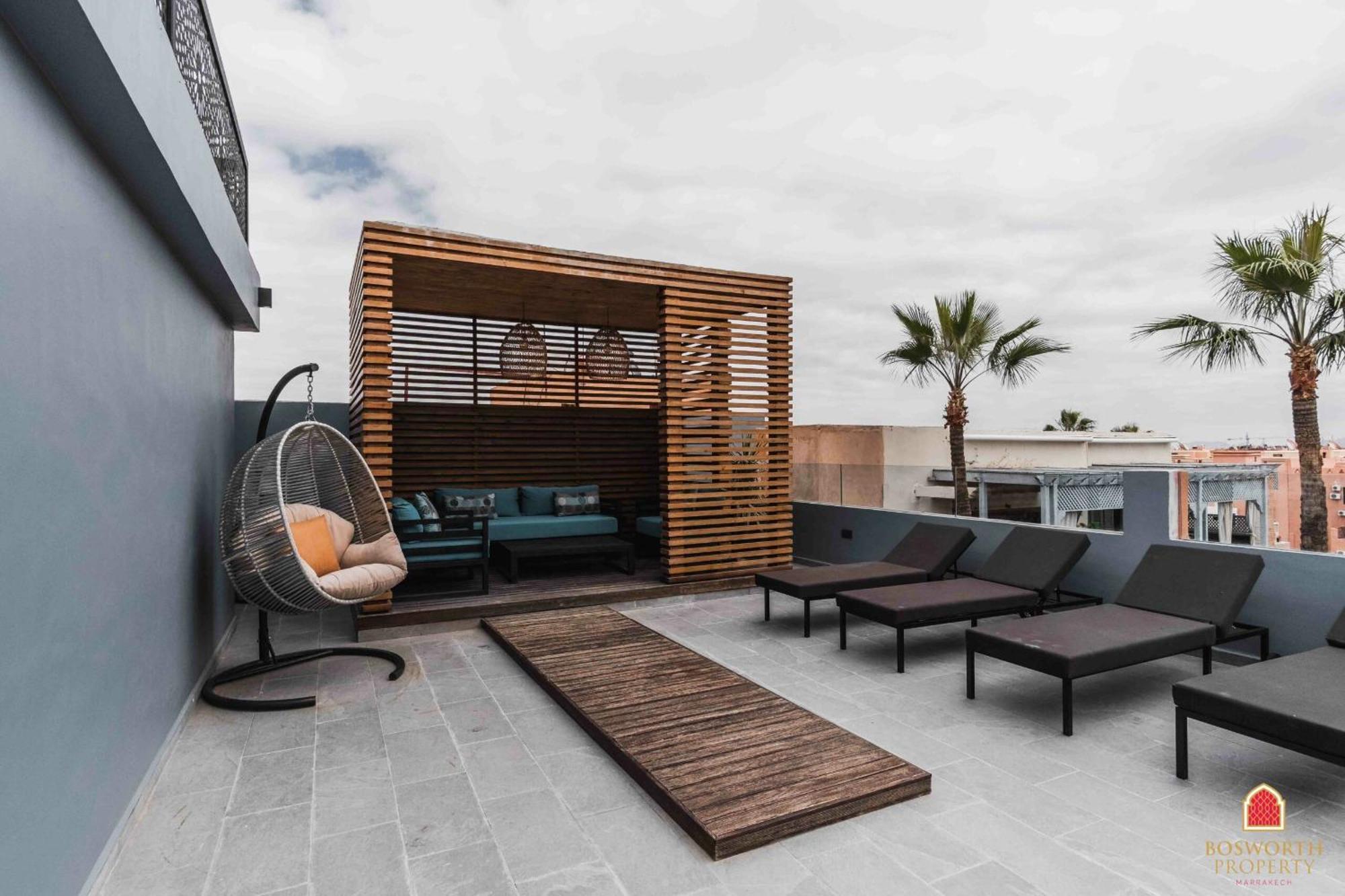 Rooftop Pool, Bright & Cozy Apartment In City Center Marrakesch Exterior foto